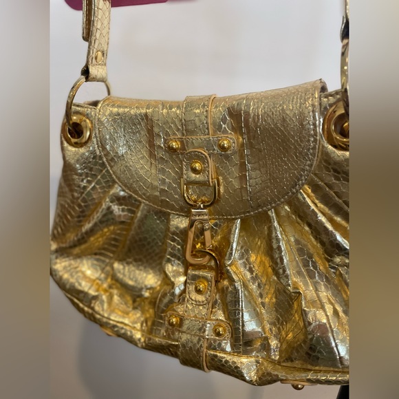 Gold Rafe handbag - Picture 3 of 6